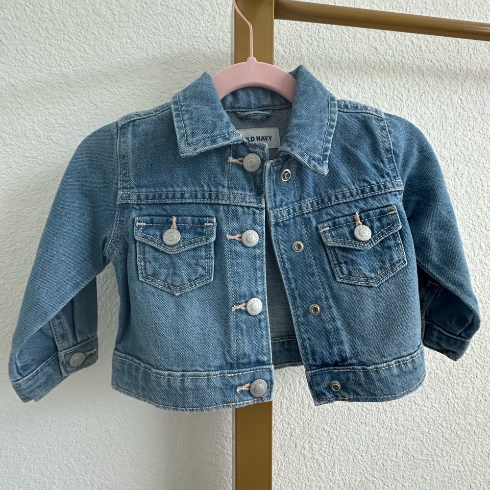 Old Navy Kids Blue Denim Jacket